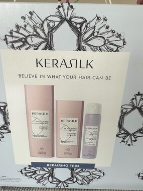 Kerasilk Repairing Trio Hair Set - Blush Pink